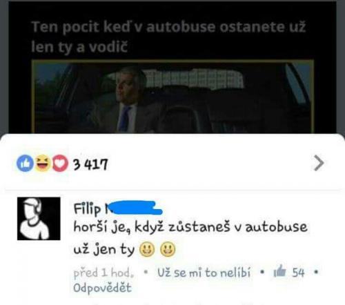 V autobuse