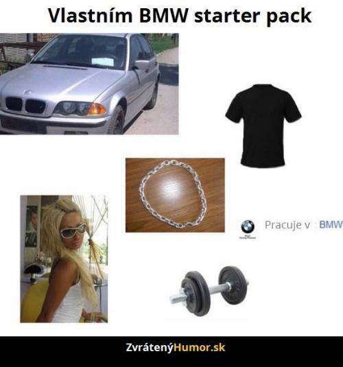 Vlastním BMW starter pack