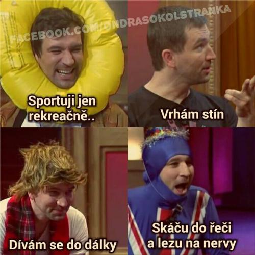 Sportuji rekreačně 