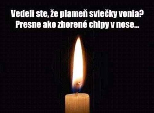  Plamen svíčky 