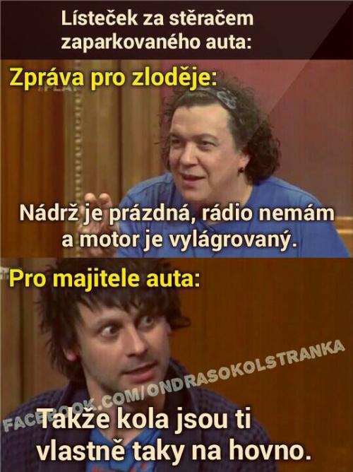  Zpráva pro zloděje  