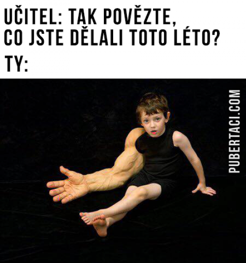  Co jsem dělal toto léto 