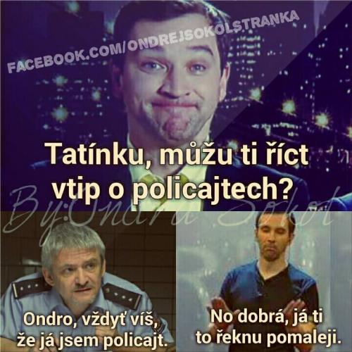  Vtip o policajtech  