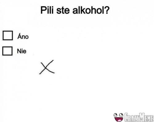  Alkohol test 