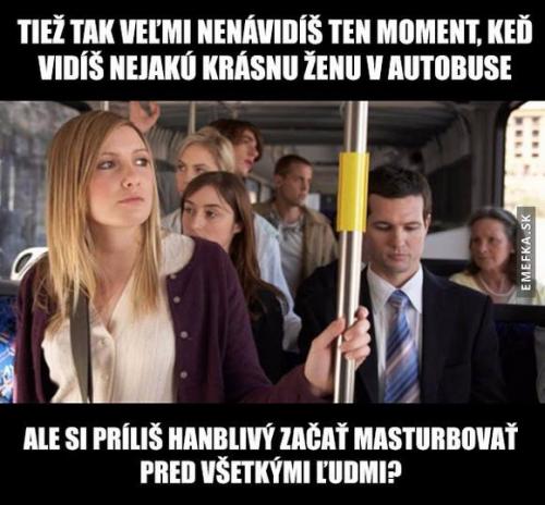 V autobuse