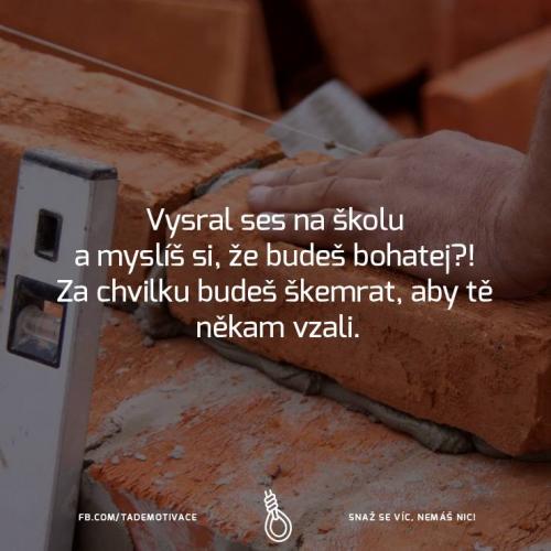Vys#al se na školu