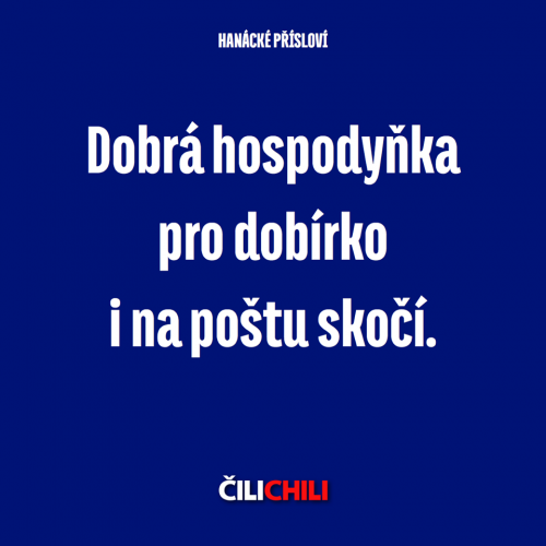  Dobrá hospodyňka 