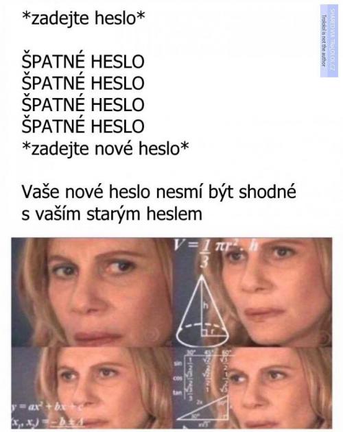  Špatné heslo 