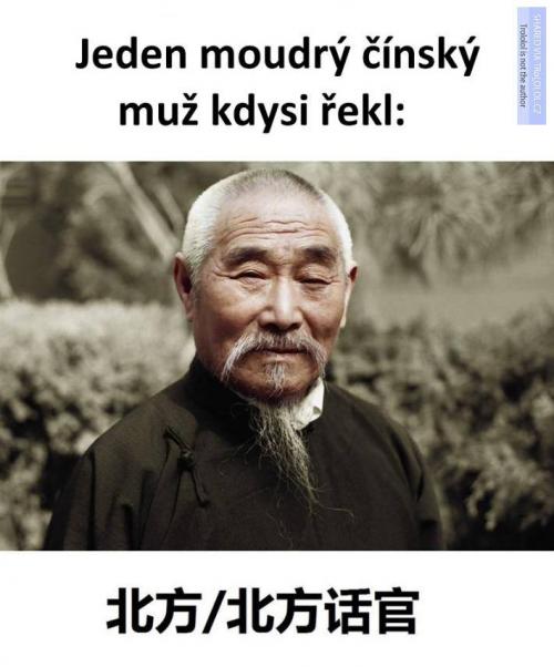  Moudrý čínský muž 