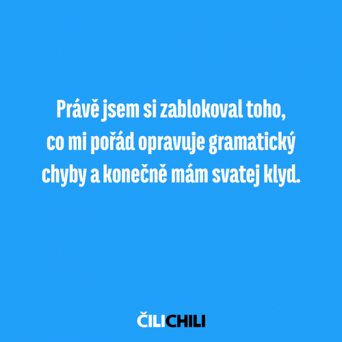 Zablokoval