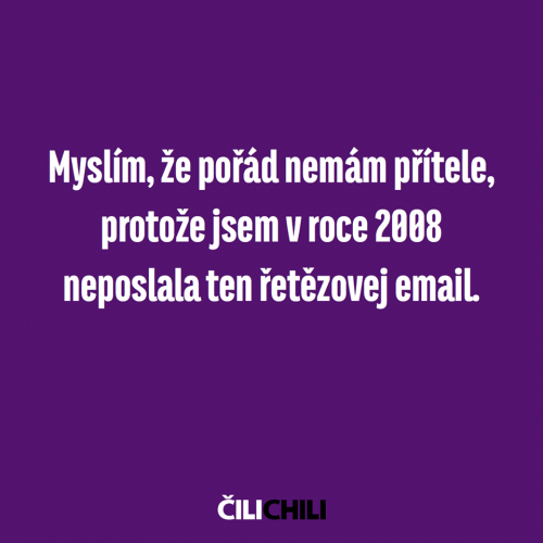 Přítel - nemám