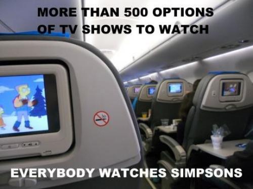  Televize v letadle 