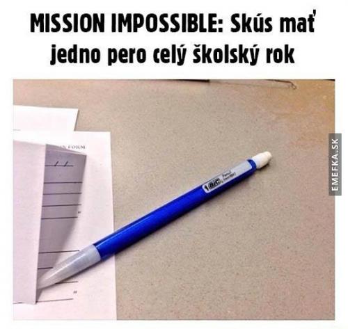  Mission impossible 