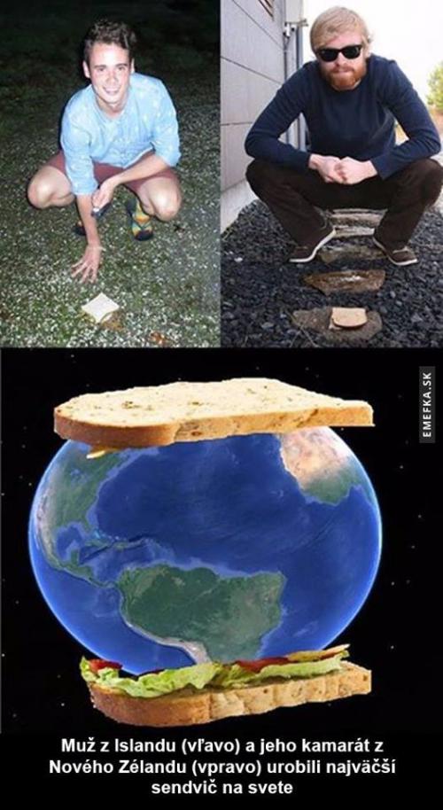  Největší sendvič na světě 