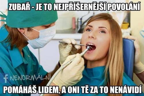  Zubař je velmi nedoceněná profese 