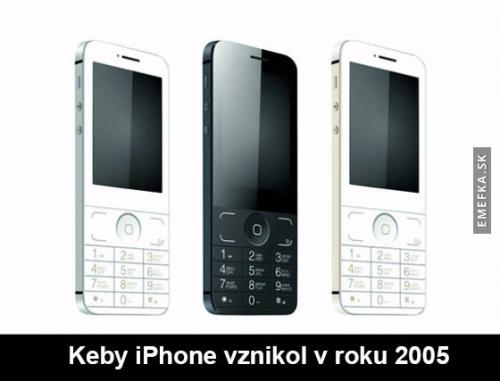 iPhone v roce 2005