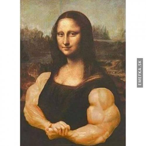  Svalnatá Mona Lisa  
