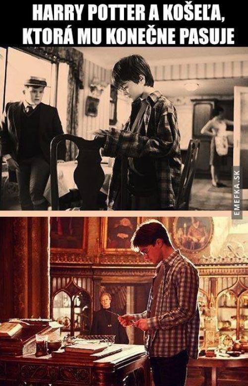  Harry Potter a jeho košile 