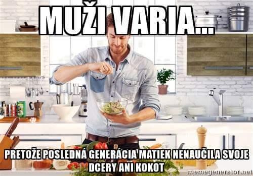  Muži v kuchyni 