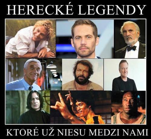  Herecké legendy 