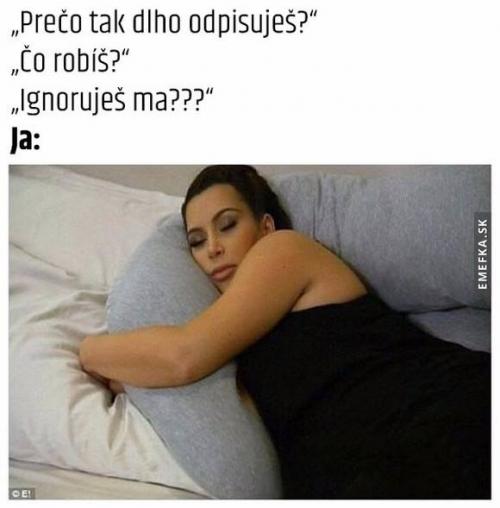  Proč neodepisuješ?! 