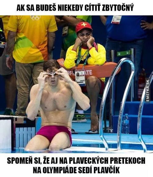 Plavčík na olympiádě 