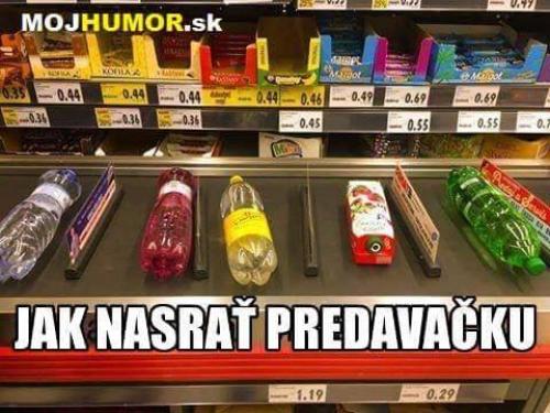  Jak naštvat prodavačku 