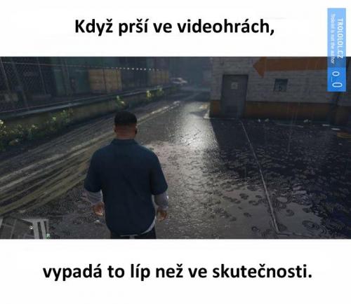  Déšť ve videohrách 
