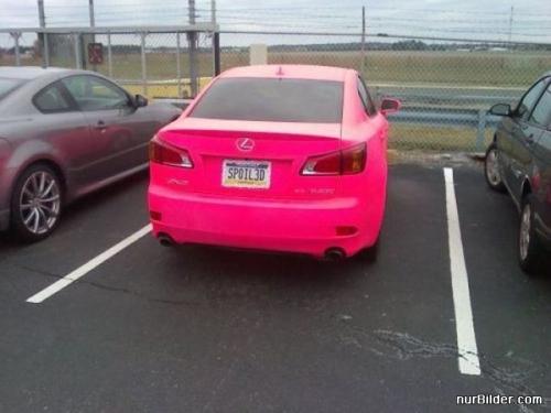  Růžovoučké autíčko 