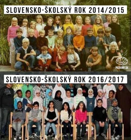 Slovensko-školní rok
