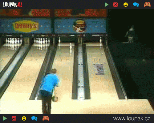  Profi trefa na bowlingu  