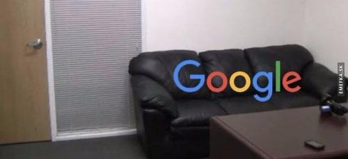 Google gauč