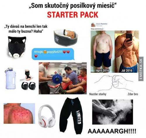  Posilkový starter pack 