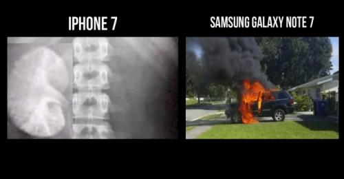  Iphone 7 vs Samsung Note 7 