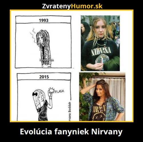  Evoluce fanynek 