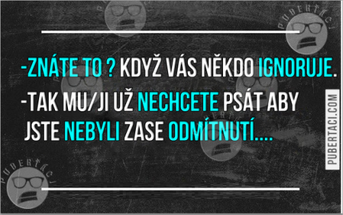 Ignoruje