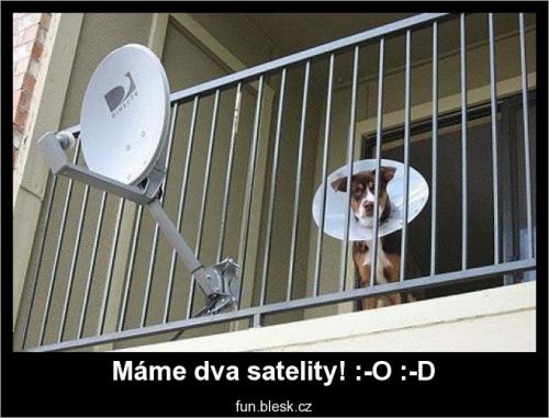  Dva satelity 