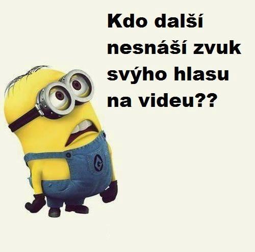  Vlastní hlas na videu 