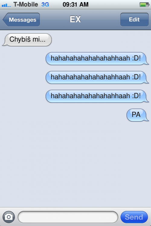 Chybíš mi