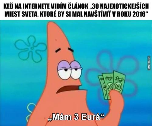  3 Eura 