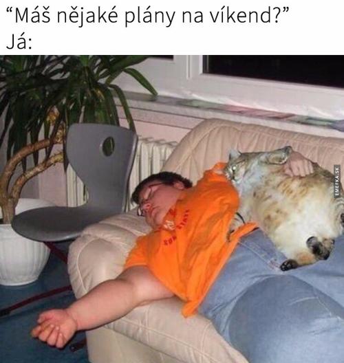 Plány na víkend