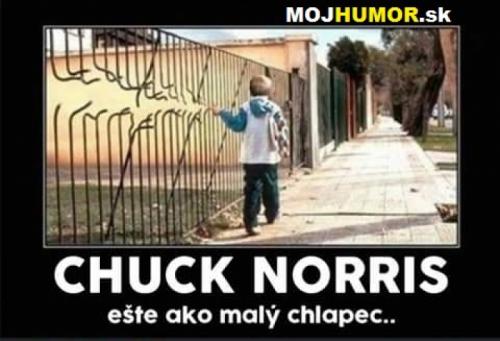  Chuck Norris jako malý 