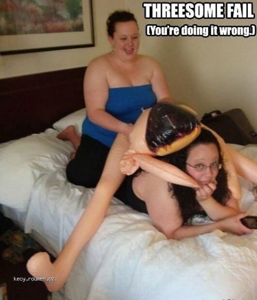 Threesome  You are Doing It Wrong