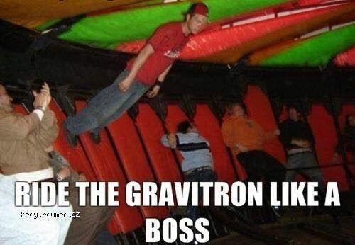 Ride the gravitron 