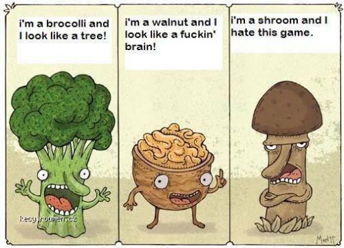 brocolli nut shroom