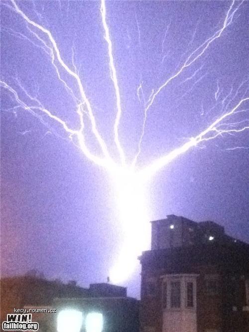 Thank god for lightning rods