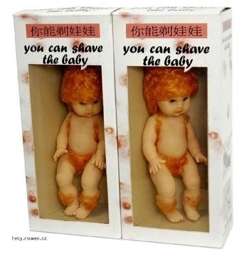 shave the baby