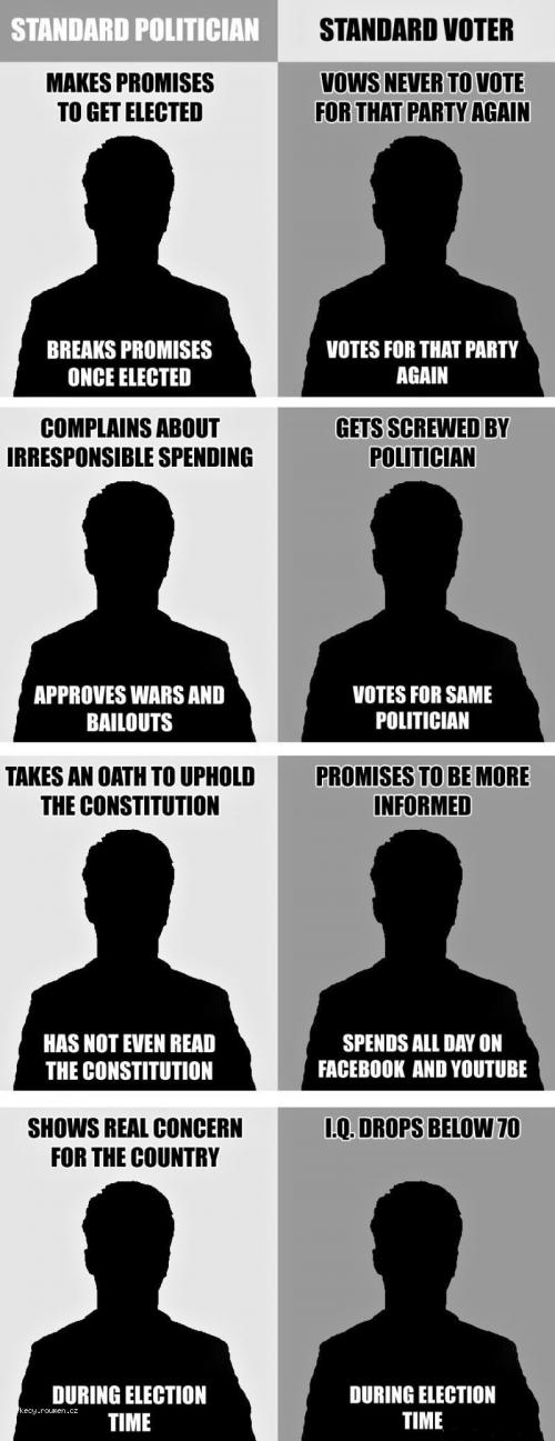  Standard politician vs 