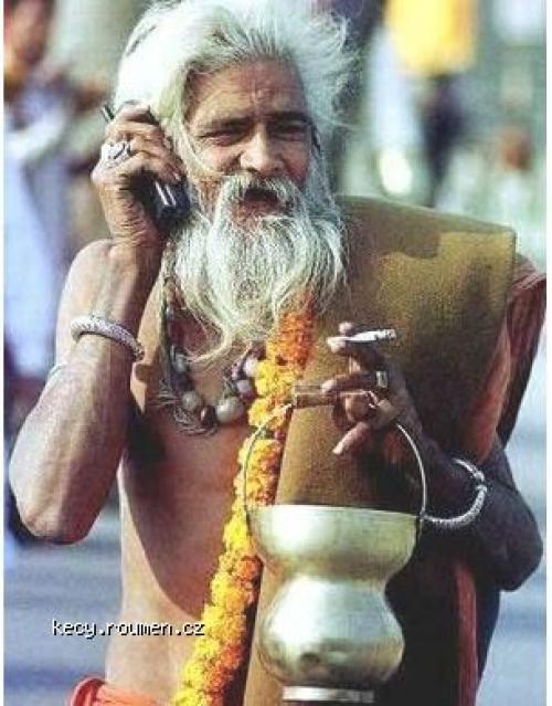  saint with mobile india 