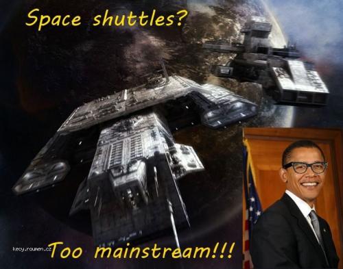  obama spaceshuttle 